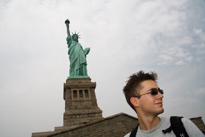 The Statue of Liberty & Sante