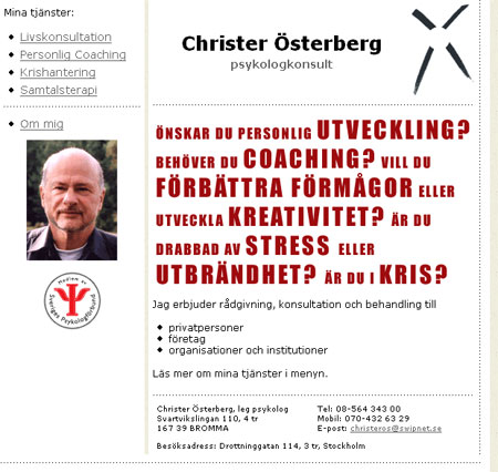Christer sterberg - Version 1.0